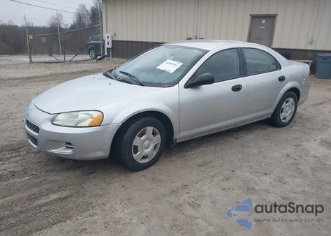 2003 Dodge Stratus Se из США, поврежденный, VIN 1B3EL36X43N571387